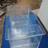 Vintage plexiglass server