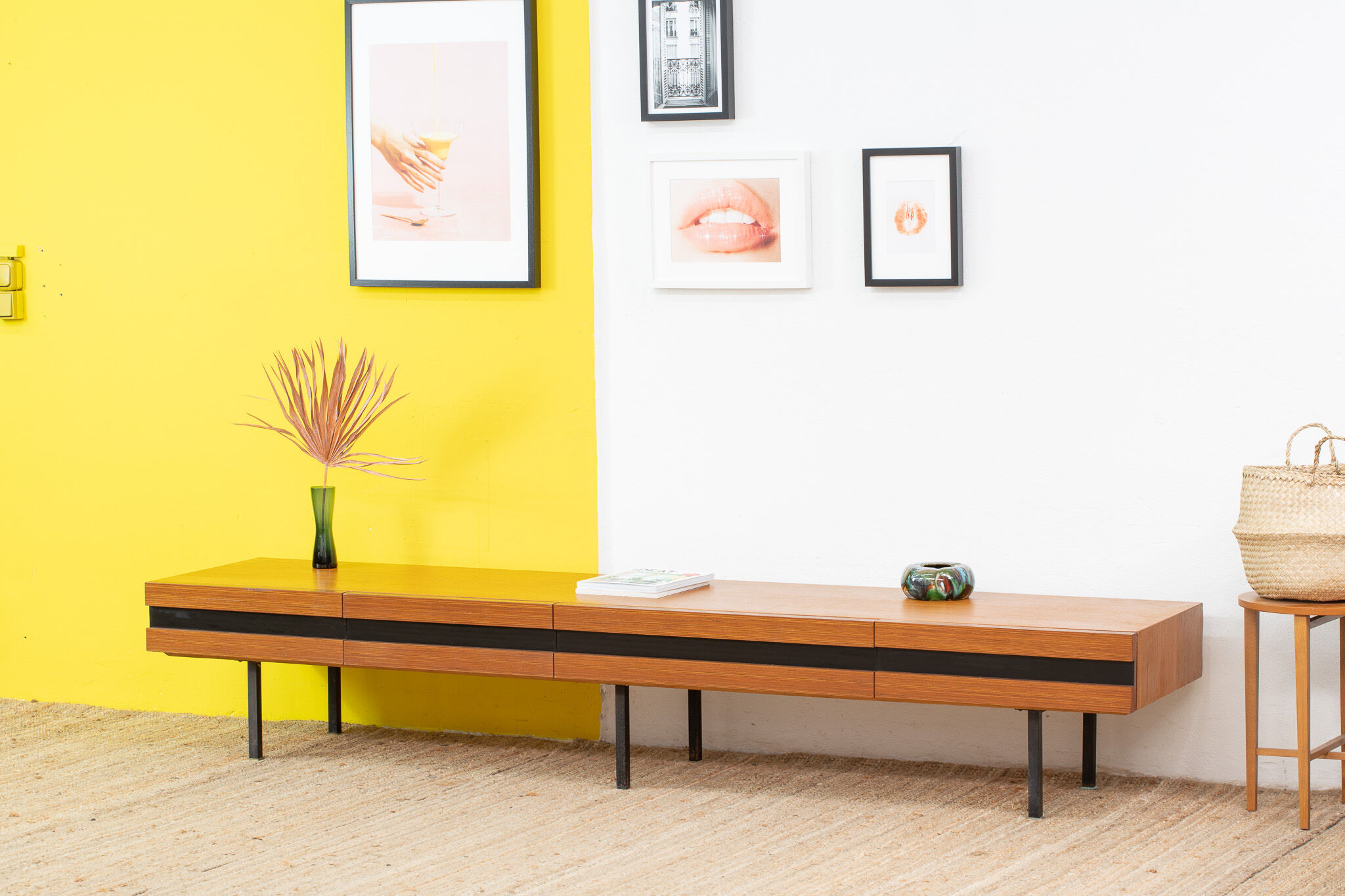 Vintage scandinavian enfilade