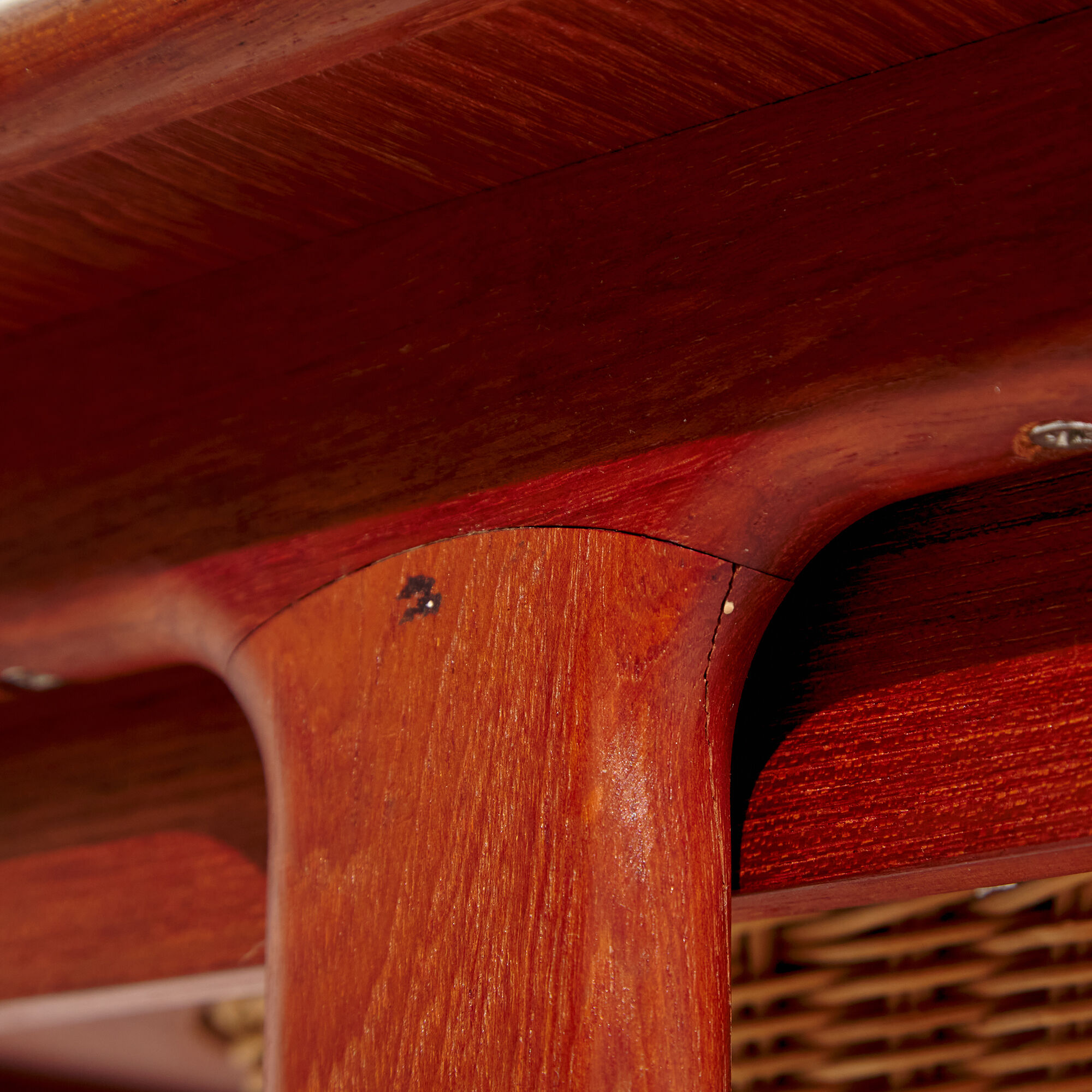 Teak sewing table by kai kristiansen for vildbjerg møbelfabrik mk9364