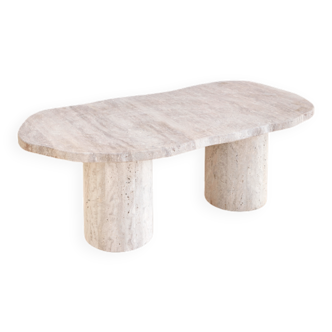 Venus lizea coffee table 120x60 - natural travertine