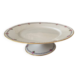 old Limoges porcelain compote bowl