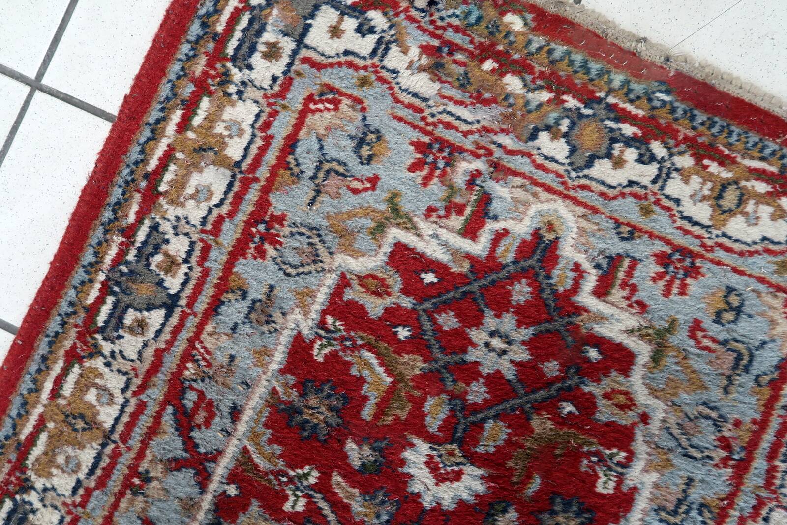 Tapis Vintage Hamadan Fait Main – 70 x 145 cm - 1C1016