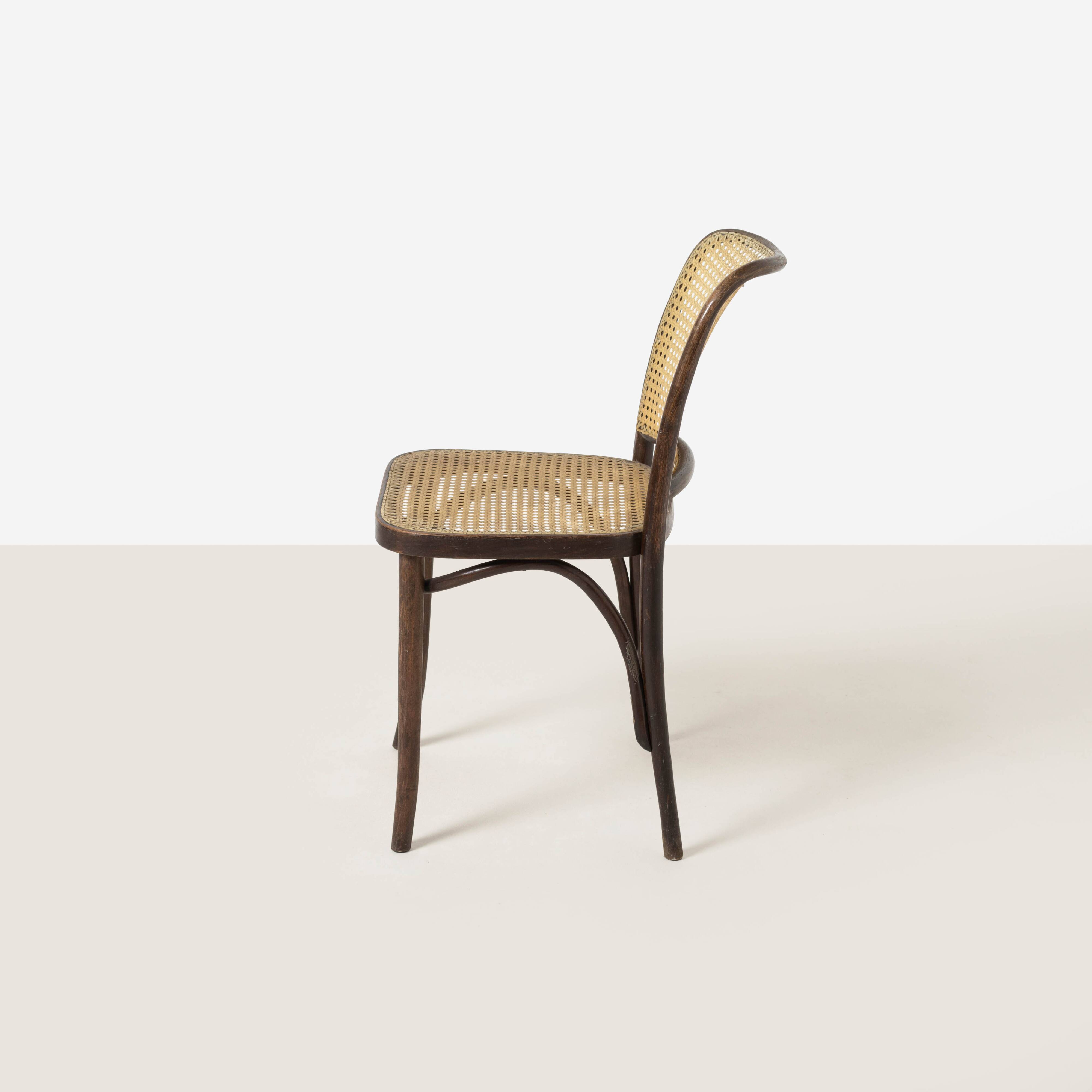 Set of 4 model 811 dining chairs by Josef Hoffmann, Poland, circa 1980