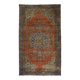 One-of-a-kind turkish handwoven vintage rug - rustic vintage charm 308x 174 cm