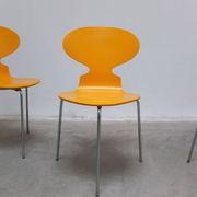 set of 4 'Ant' chairs by Arne Jacobsen for Fritz Hansen, 1974