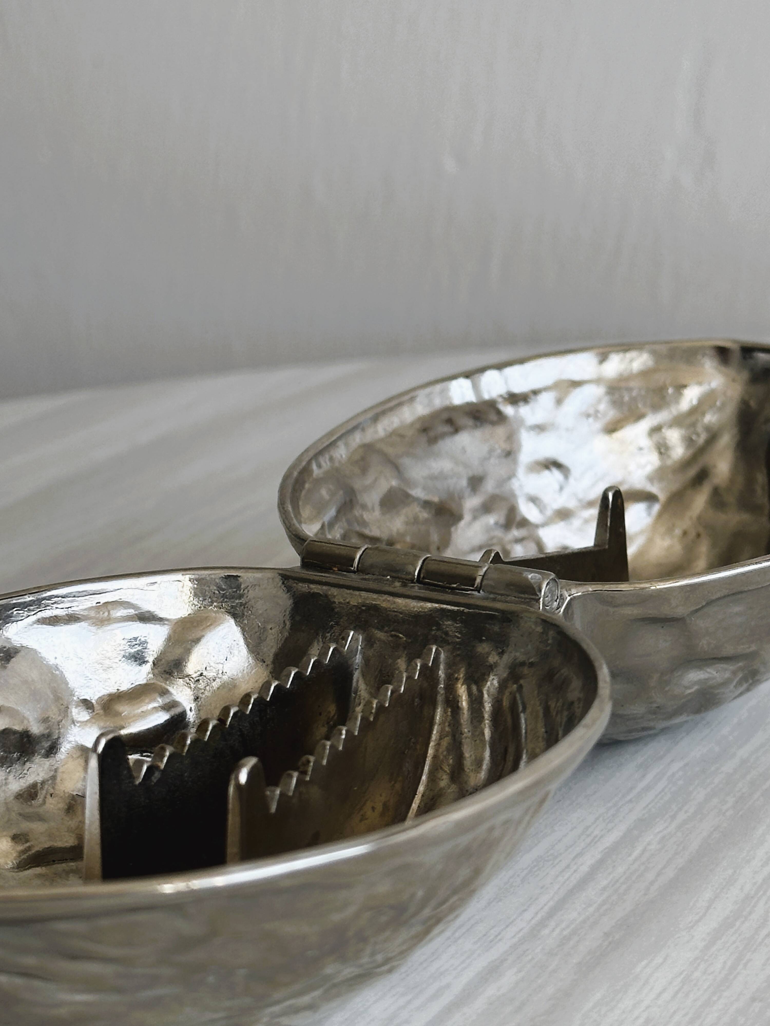 Stainless steel nutcracker nuts