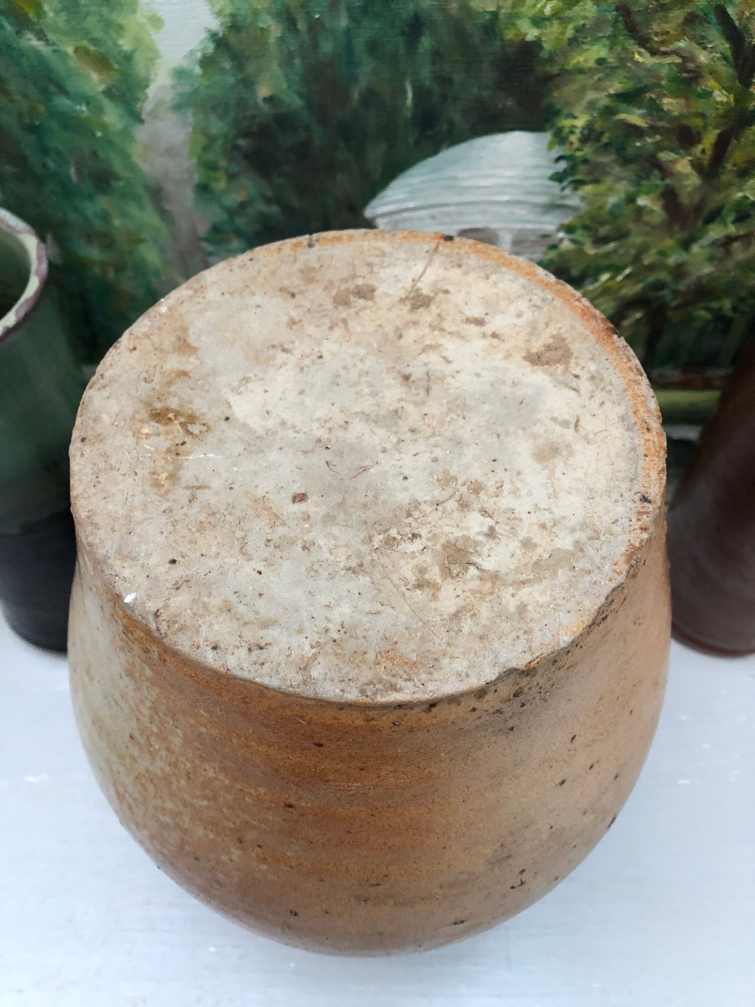 Large amphora, pitcher in glazed earth