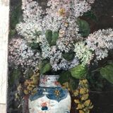Old flower painting