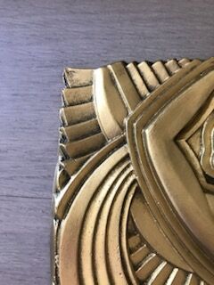 Art Deco plaque Folies Bergère in Paris