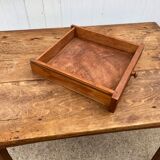 Solid wooden farm table with 1 drawer