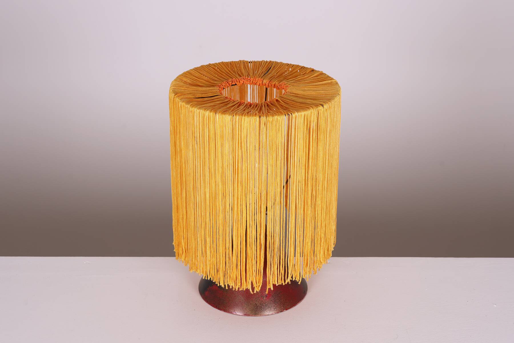 Art Deco lamp in lacquered wood circa 1930