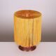 Lampe Art Déco en bois laqué circa 1930