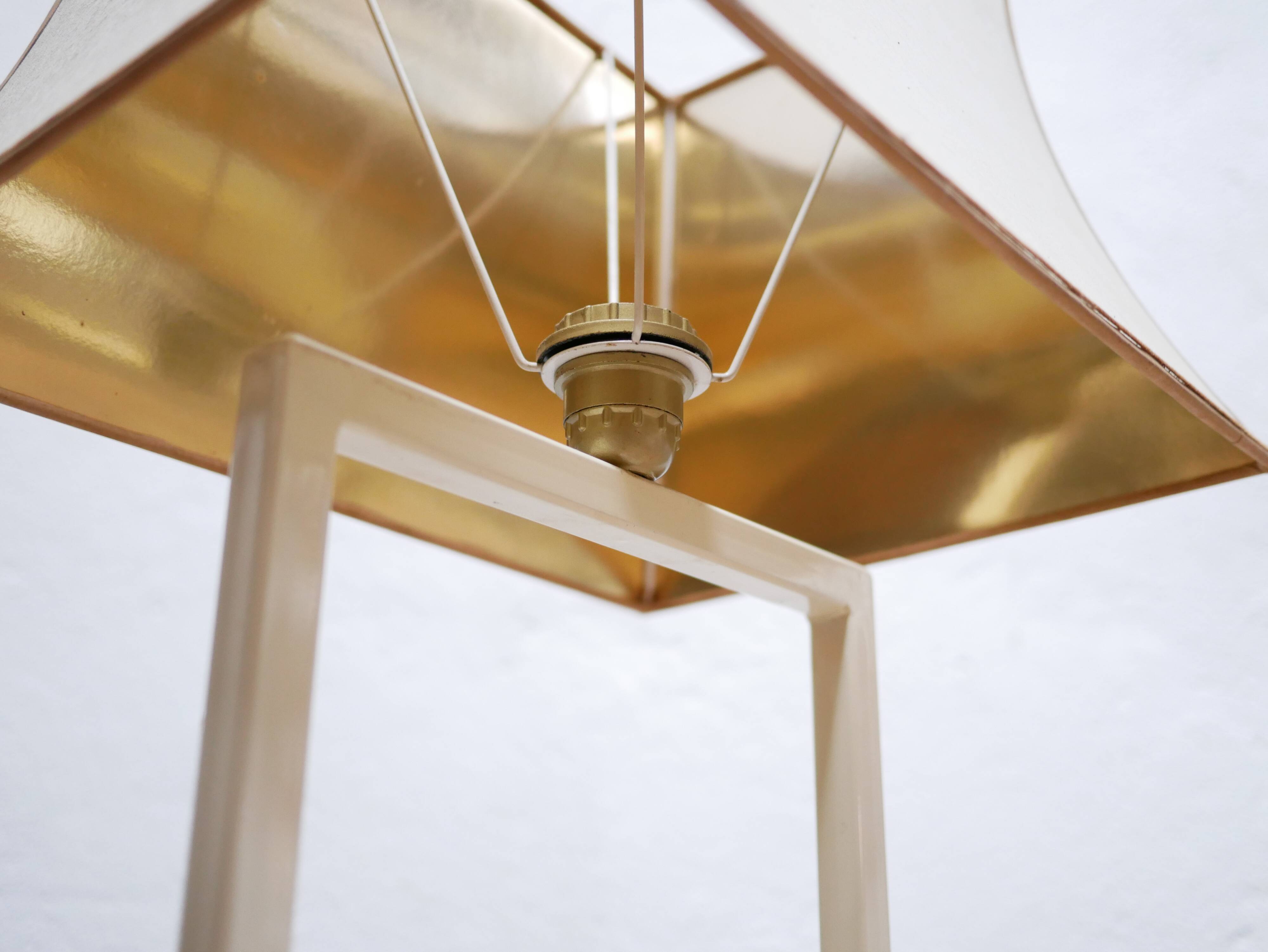White vintage Phanera lamp