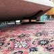 Large vintage convertible sofa bed, 70s, Czechoslovakia