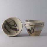 All of the Colombe France pottery bowls