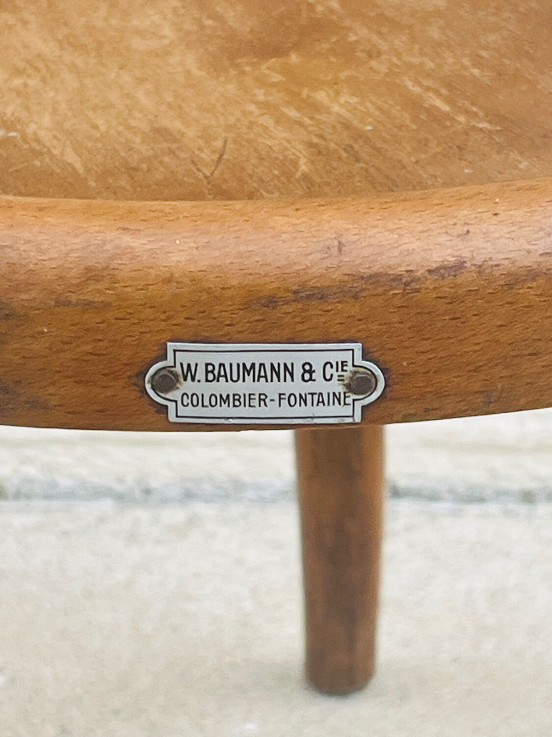 Meuble de toilette barbier Baumann