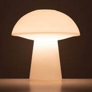 Large Mushroom Table lamp by Glasshutte Limburg Germany 1970s