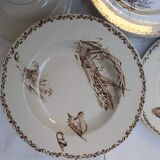Assiettes creuses terre de fer