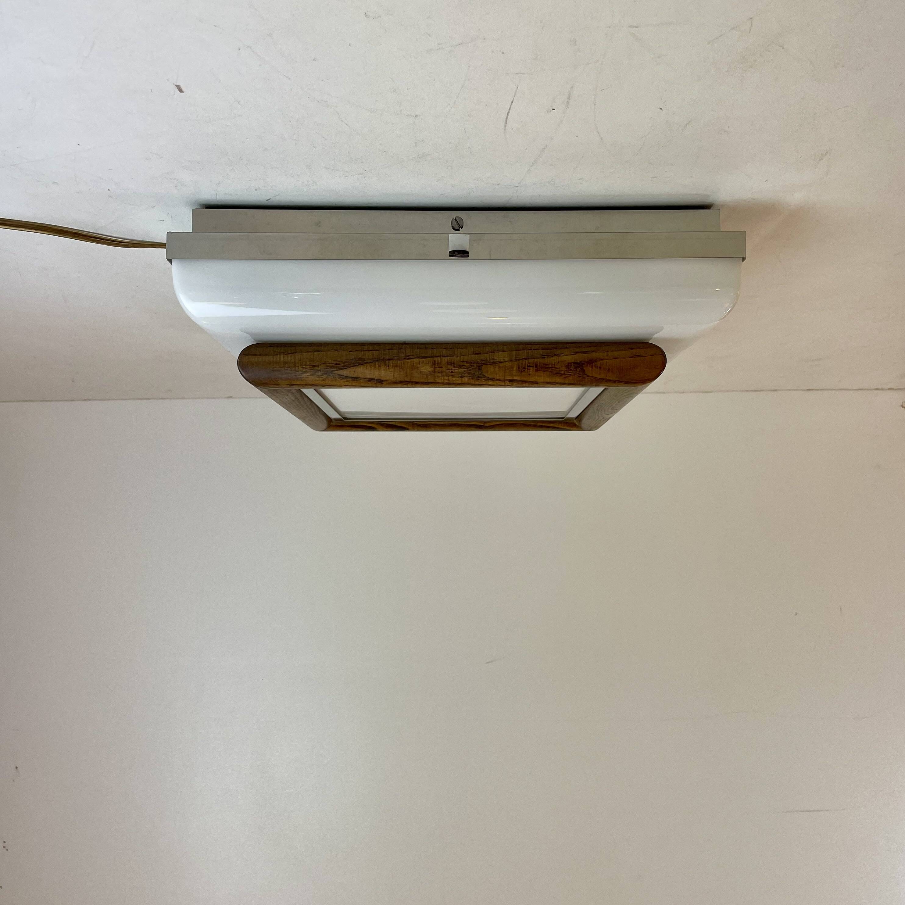 Wall or Ceiling Bathroom Lamp, 1970s