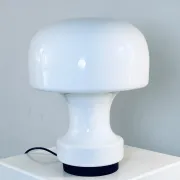 A-743 Mushroom Lamp By Glashütte Limburg, Germany, 1970S
