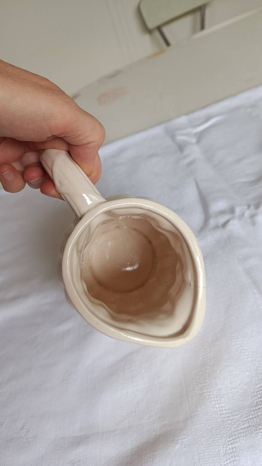 Vintage Barbotine Pitcher