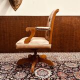 English Classic President Chair light brown Office chair
