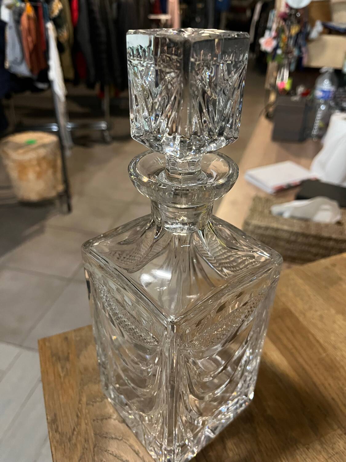 Crystal carafe from Lorraine