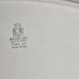 Vintage Niderviller dish, Black Rose model