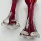 Duo soliflores verre soufflé