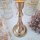 Bougeoir en laiton vintage