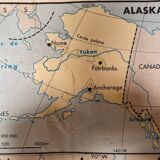 Ancienne planche scolaire Etats-Unis