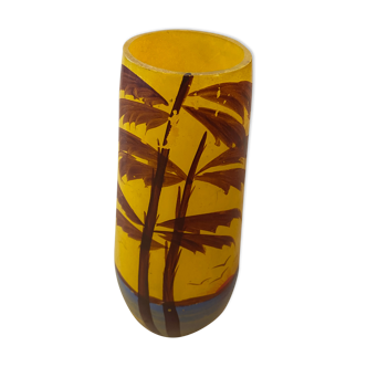 Hand-painted vase