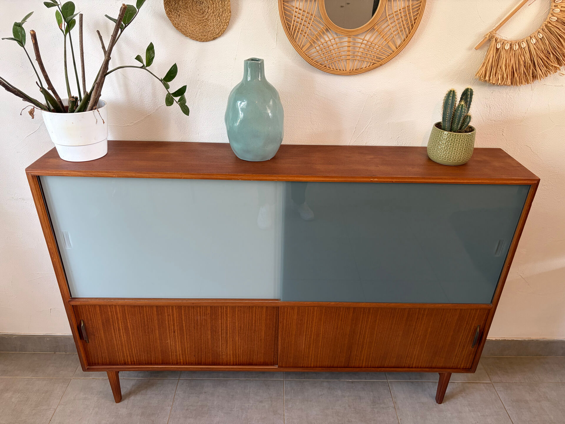 High vintage 1960s enfilade (shallow)