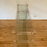 Lucite console Orsenigo 1970s