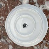 Coffee and tea set, vintage, stylized bird decor, retro, design, blue