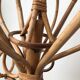 Bamboo parrot coat rack 50s-60s