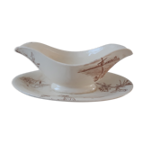 Saucière Creil and Montereau Terre de Fer XIXth century