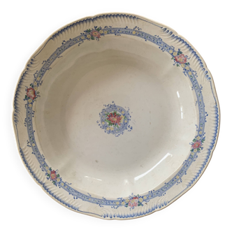 round hollow ironstone dish