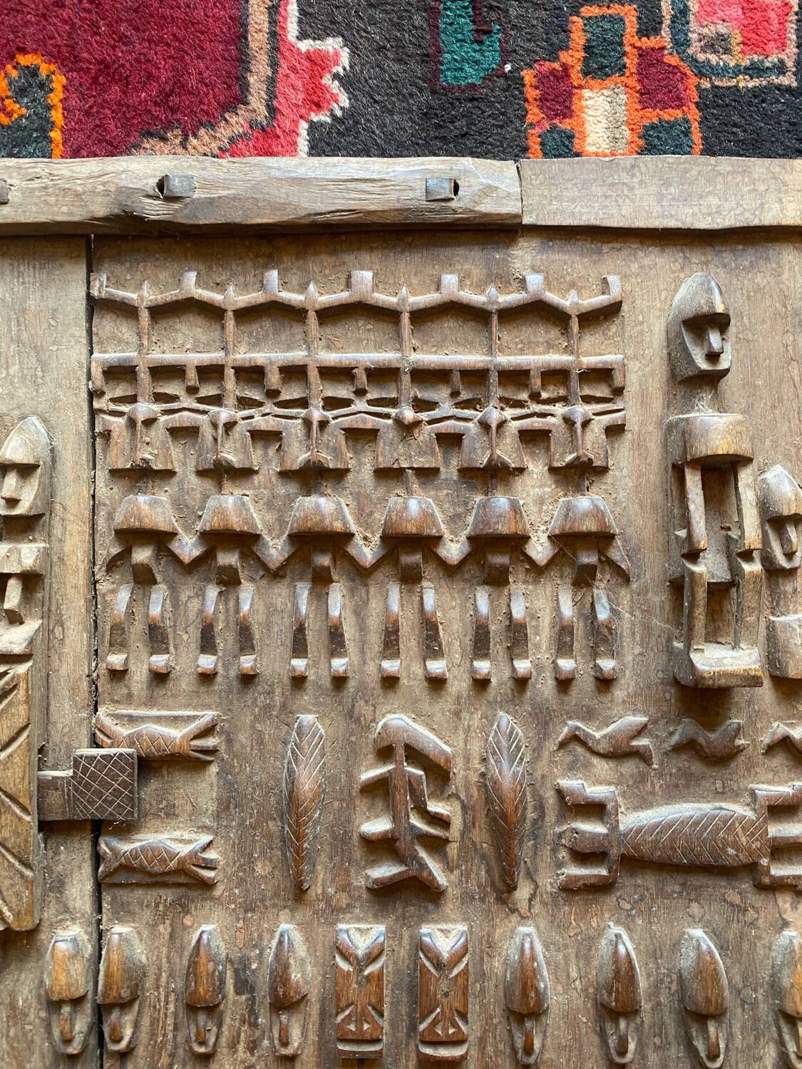 Dogon granary door