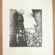 Print 'Die Gefangenen' – Maria Schneider, 1973