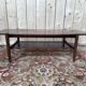 Table basse scandinave en acajou à double plateau