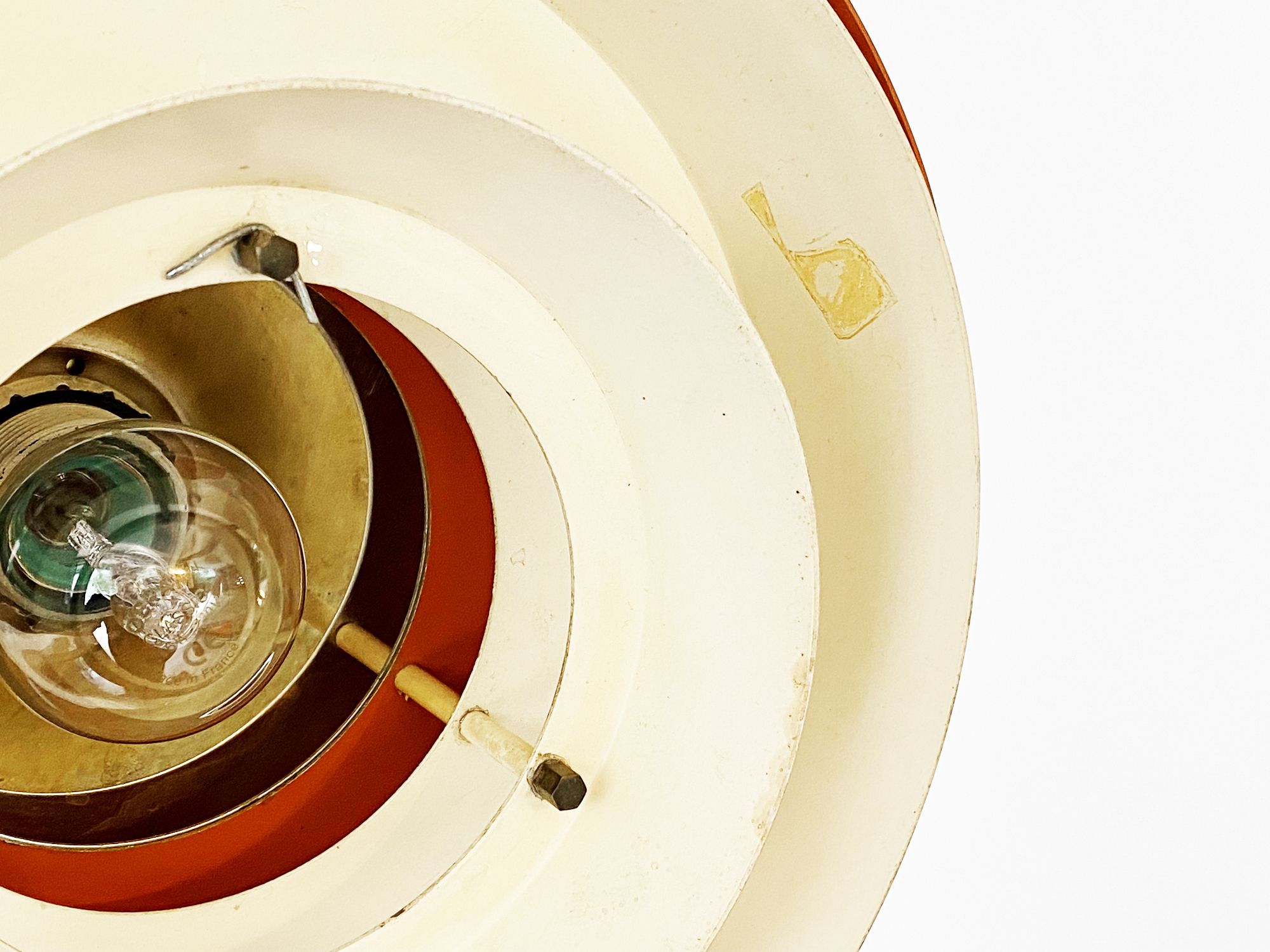 Pendant light "Trava" by Carl Thore for Granhaga Metallindustri. Sweden 1970s