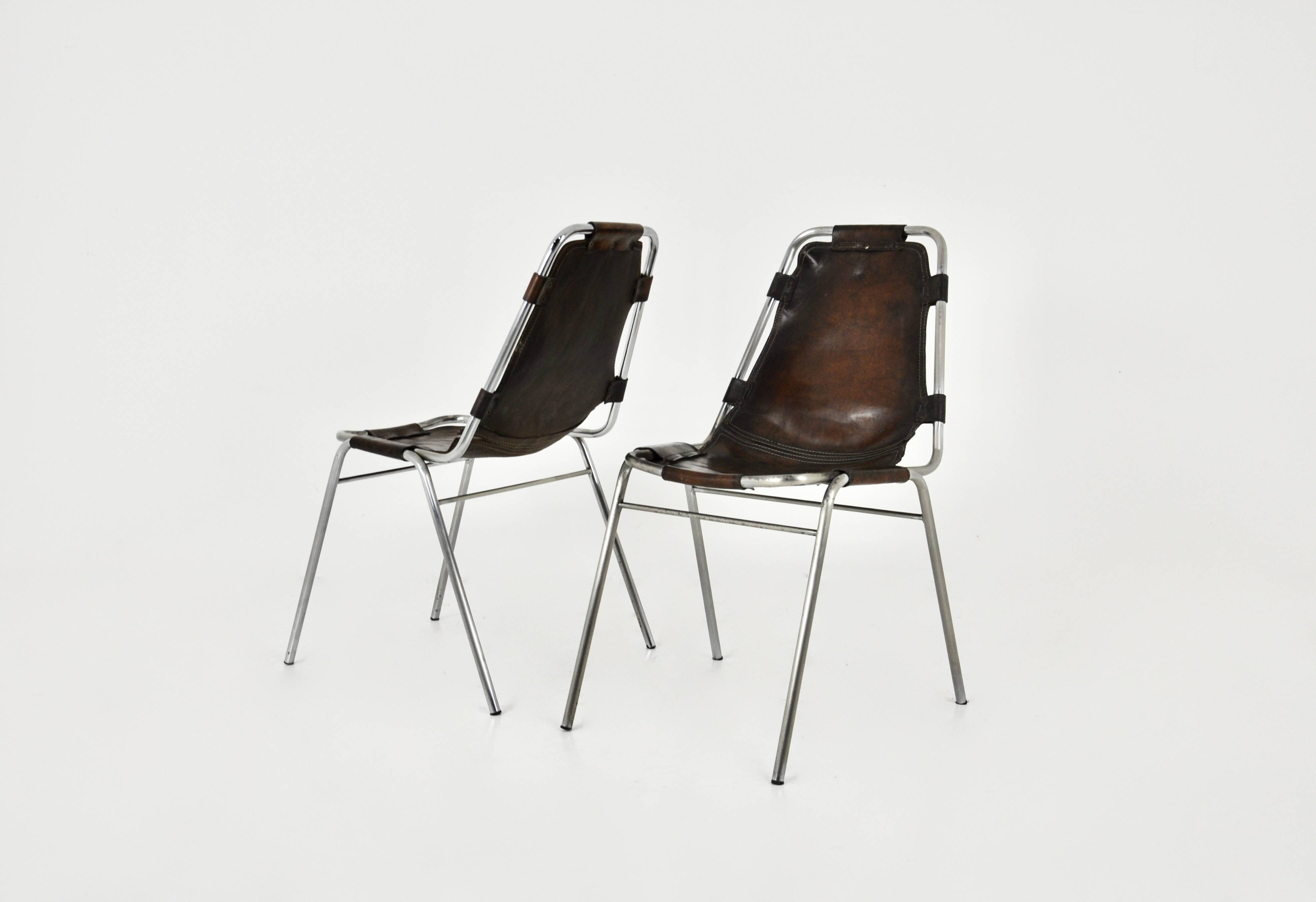 Les Arcs chairs by Dalvera, 1960s, set of 2
