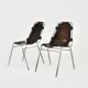 Les Arcs chairs by Dalvera, 1960s, set of 2