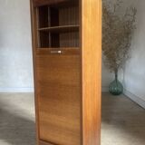 Vintage curtain filing cabinet