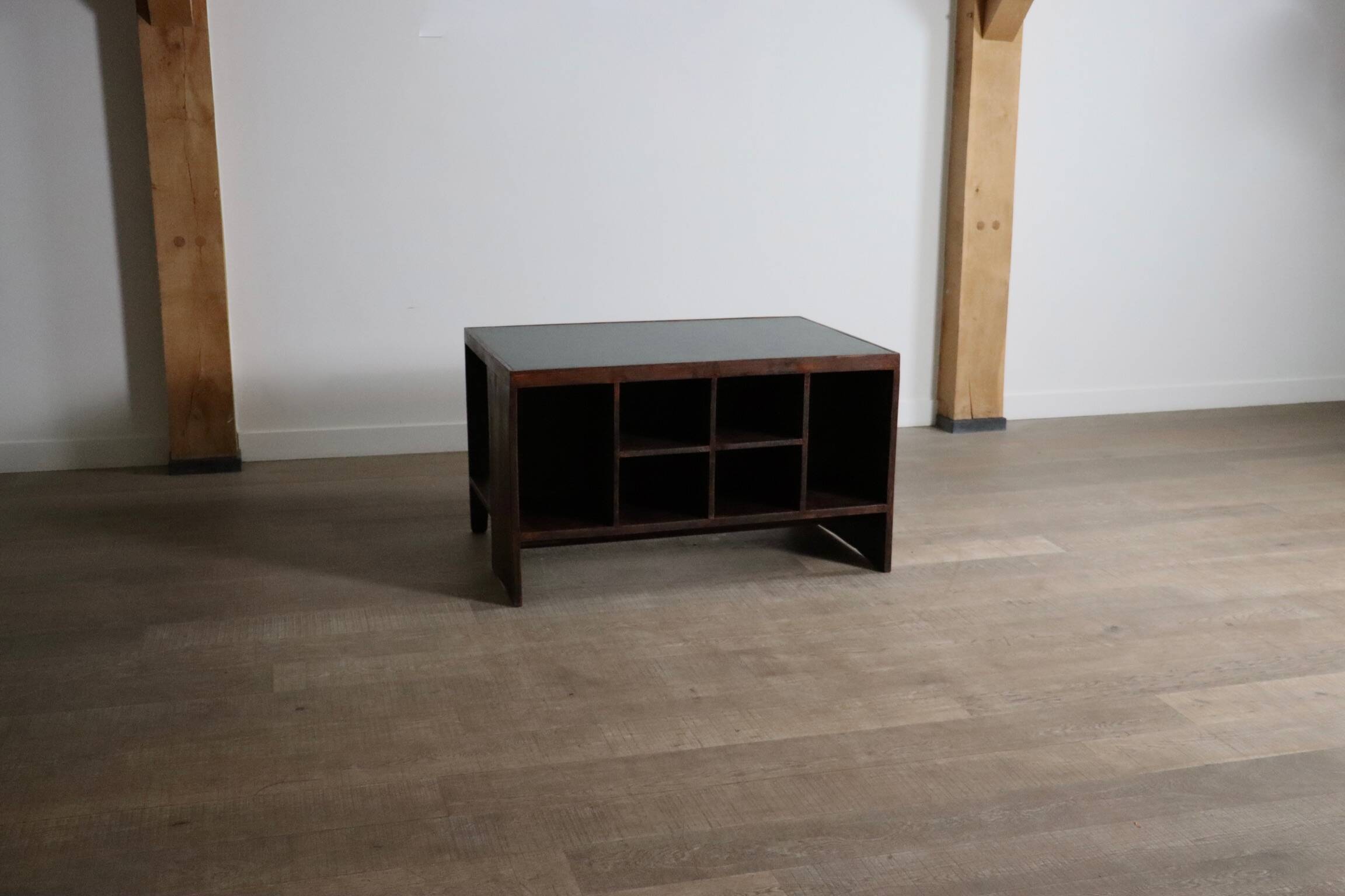 Pierre Jeanneret Pigeonhole Desk PJ-BU-02-A, India 1950s