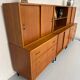 Antique 1950s vintage designer oak modular sideboard