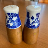 Salière et poivrier porcelaine