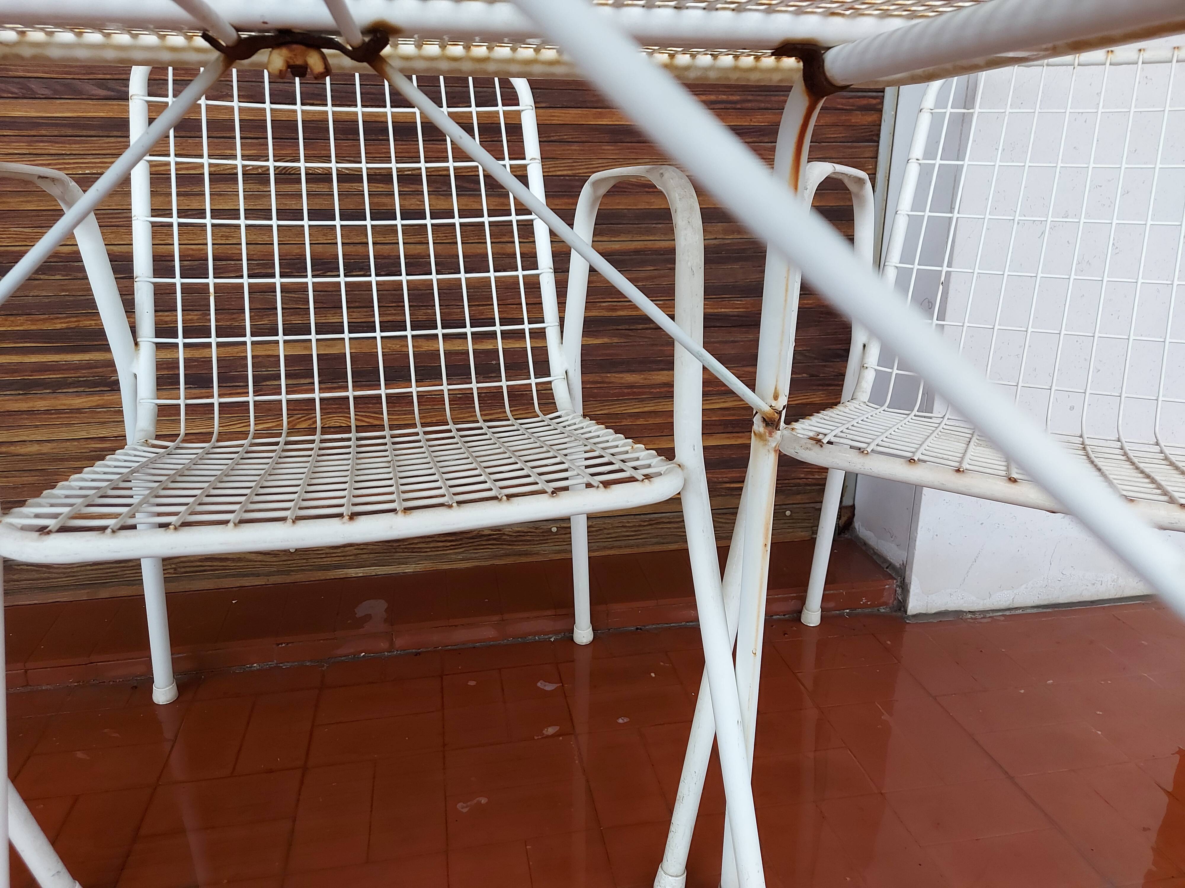 Set of 3 chairs and garden table Emu , Model Rio