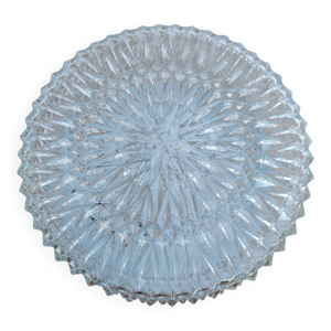 Plafonnier en verre transparent